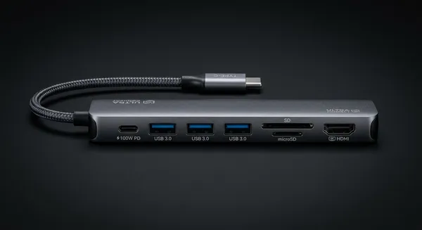 Hub USB-C 6w1