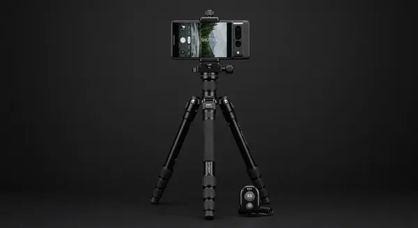 Statyw z pilotem Bluetooth